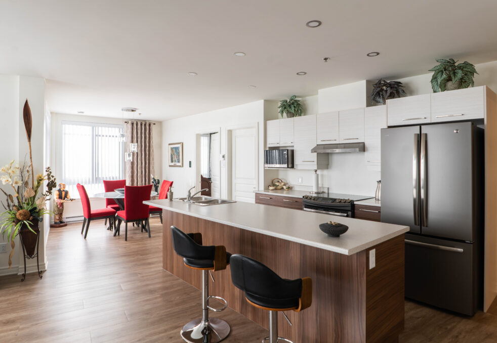 Chaque
logement
comprend